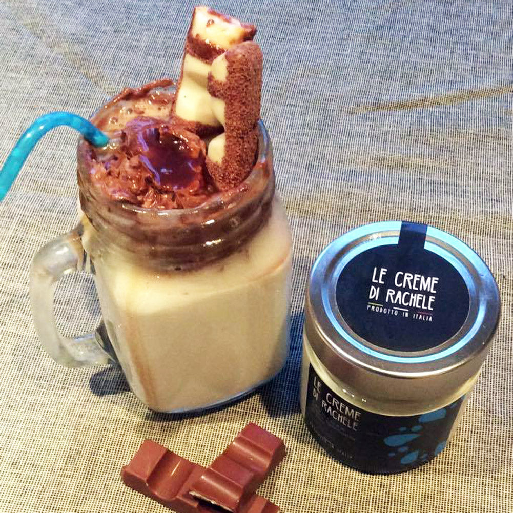 Kinder Style White Hot Chocolate