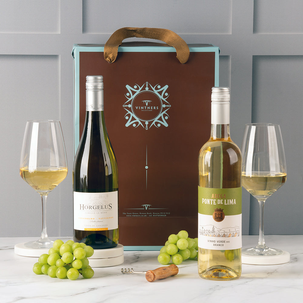 Connoisseur Contemporary Whites Pair