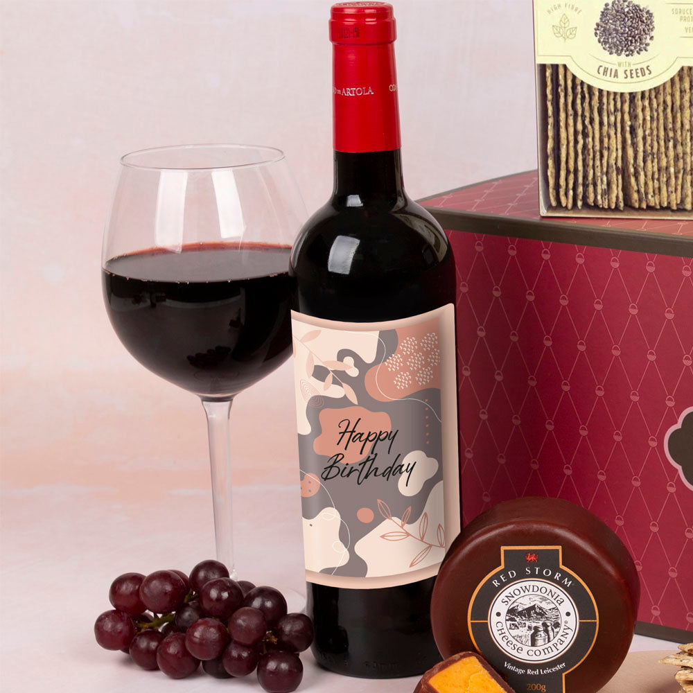 Birthday Rioja Wine & Cheese Gift Component 2