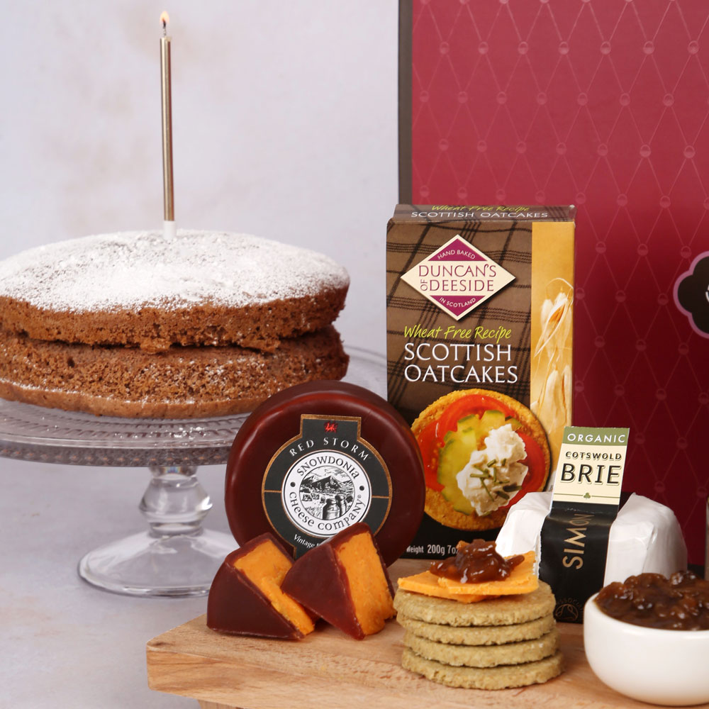 Birthday Happiness - Cheese, Wine & Choc Component 2