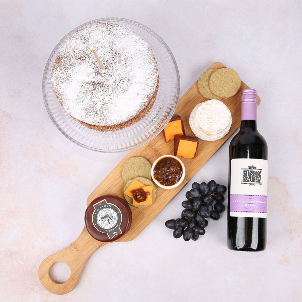 Birthday Happiness - Cheese, Wine & Choc Component 6