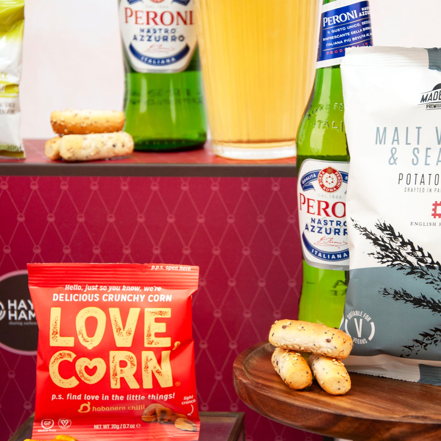 Peroni Lager & Bar Snacks Gift Component 4
