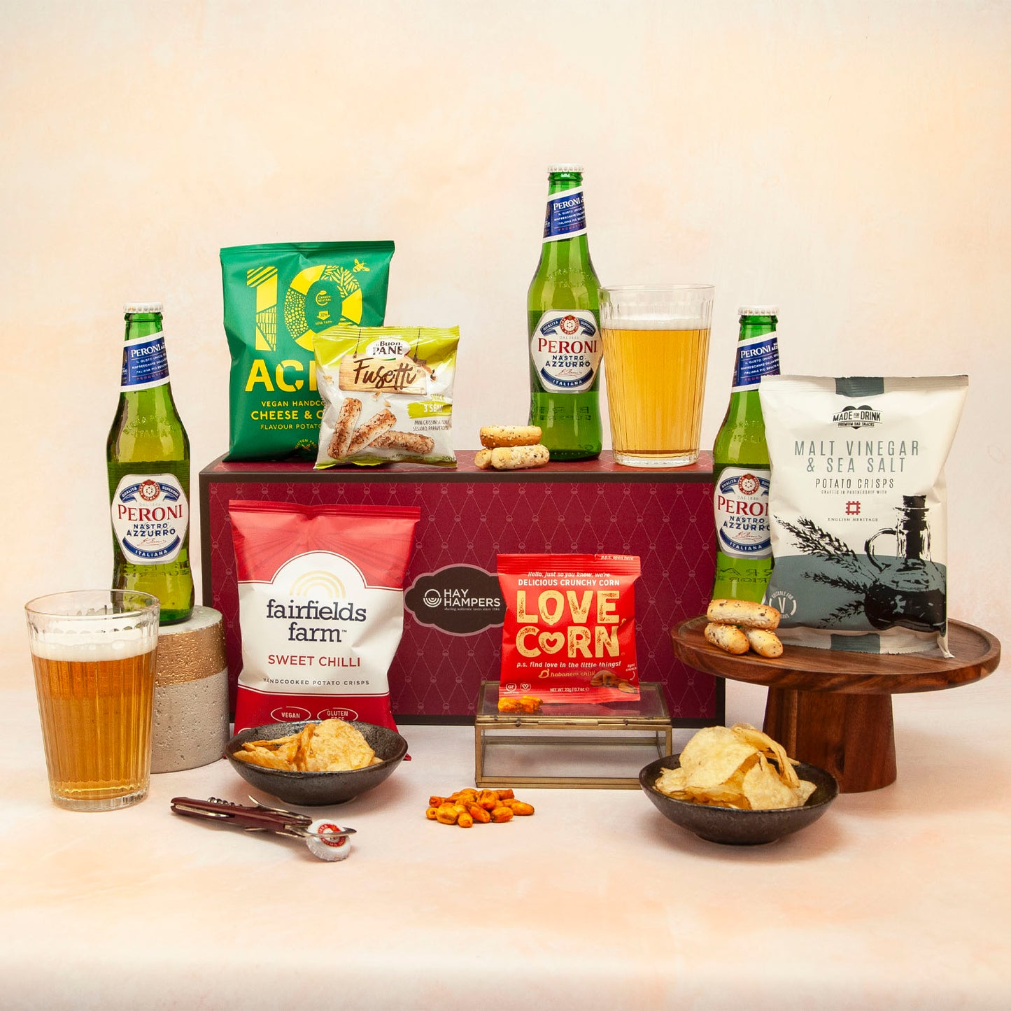 Peroni Lager & Bar Snacks Gift