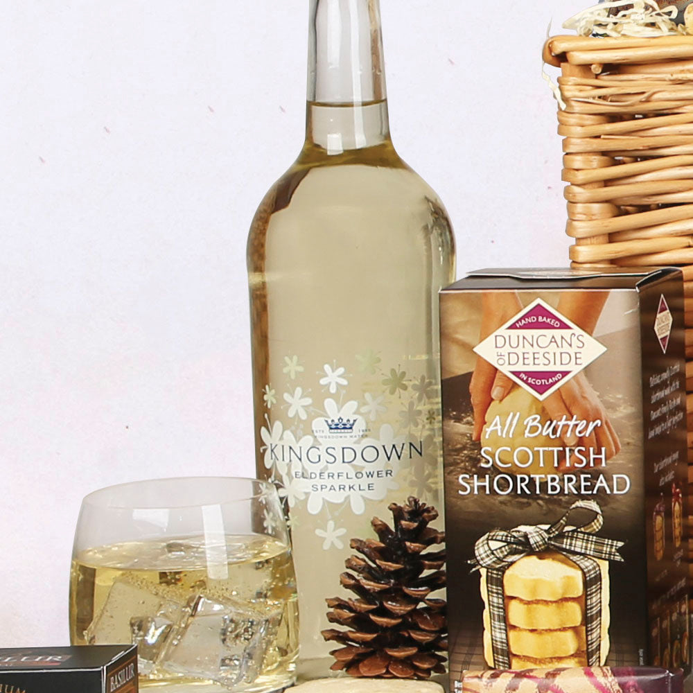Elegance Hamper in Wicker Basket Component 3