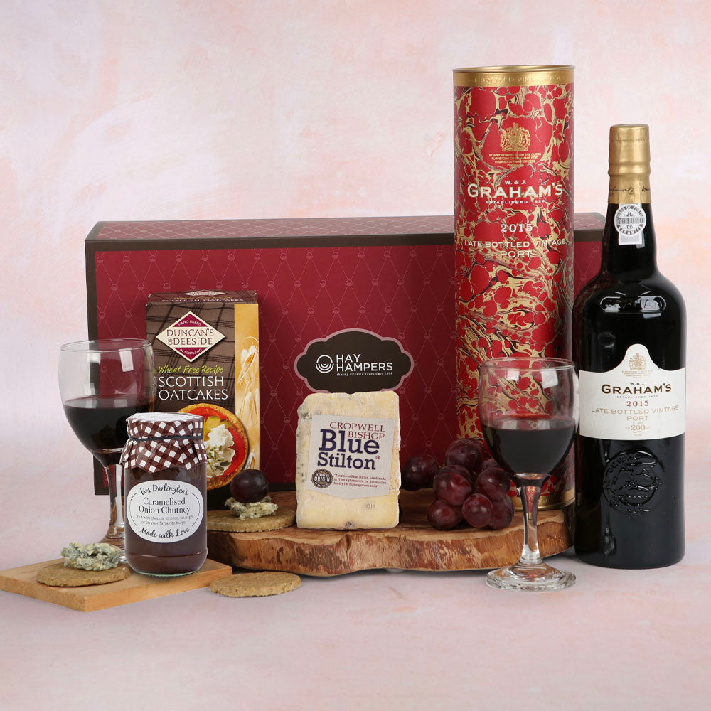 Vintage Port & Stilton Hamper