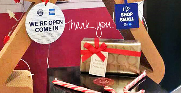 Thanking everyone who has supported small business like our