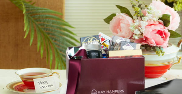 Send tasty foodie treats to your zoom meetings participants with Hay Hampers