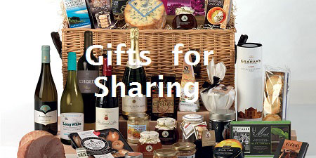 Gifts for sharing, christmas hampers ideas