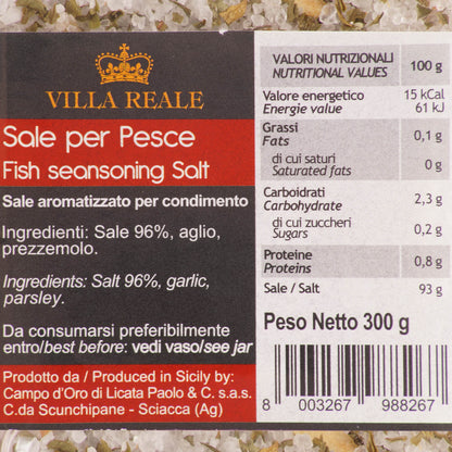 Sea Salt with Herbs, Villa Reale 300g