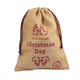 Santa Jute Sack 42x50cm