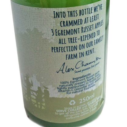Apple Juice Russet, Charrington Farm 250ml