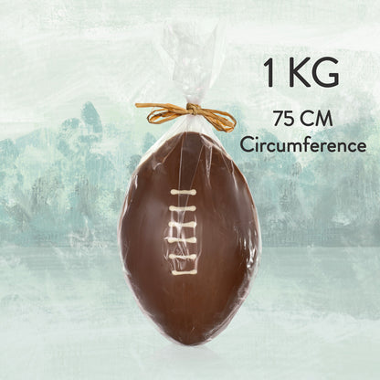 Giant Milk Chocolate Rugby Ball 1kg