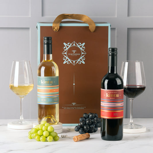 Wine Lovers Contemporary Mixed Pair