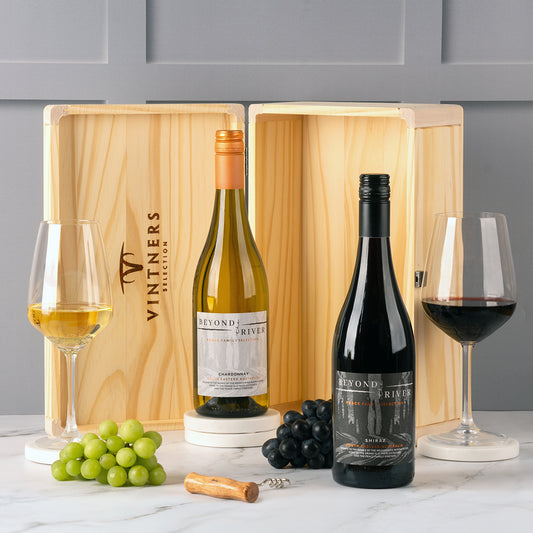 Wine Lovers Classic Mixed Pair in Wood Box