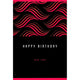 Label - Happy Birthday (BLACK) - Rioja