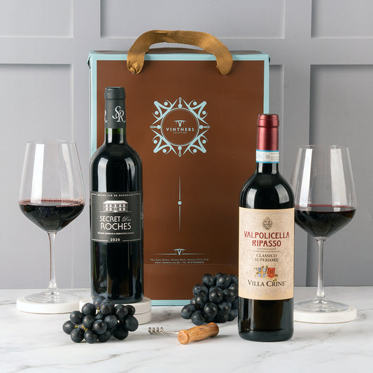 Connoisseurs Contemporary Reds Pair