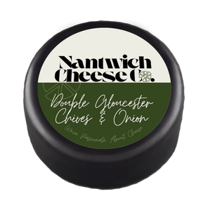 Double Gloucester, Chive & Onion, Nantwich, 150g
