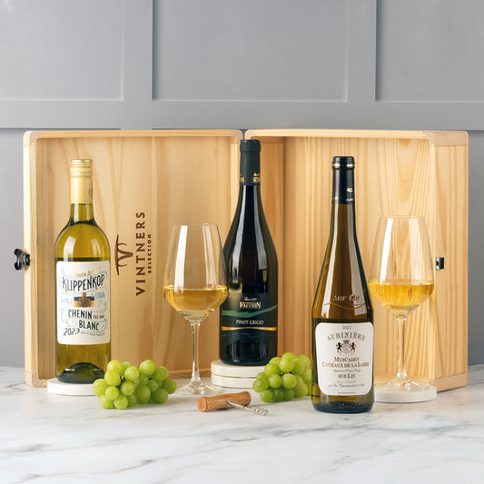 Connoisseur Contemporary Whites Three in Wood