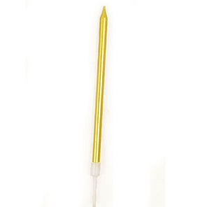Birthday Candle Tall Gold