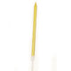 Birthday Candle Tall Gold