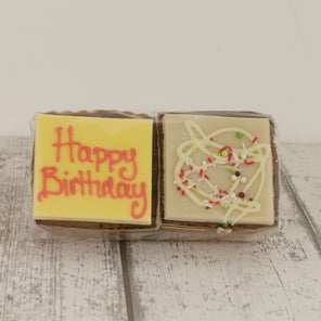 Twin Fruit Birthday Cakes, Original Cake