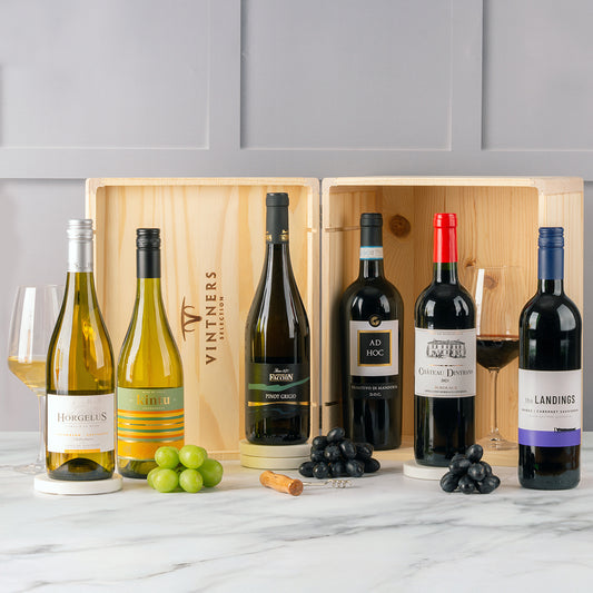 Make Merry Wine case In wood box