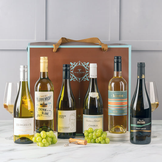 White Six Bottle Selection