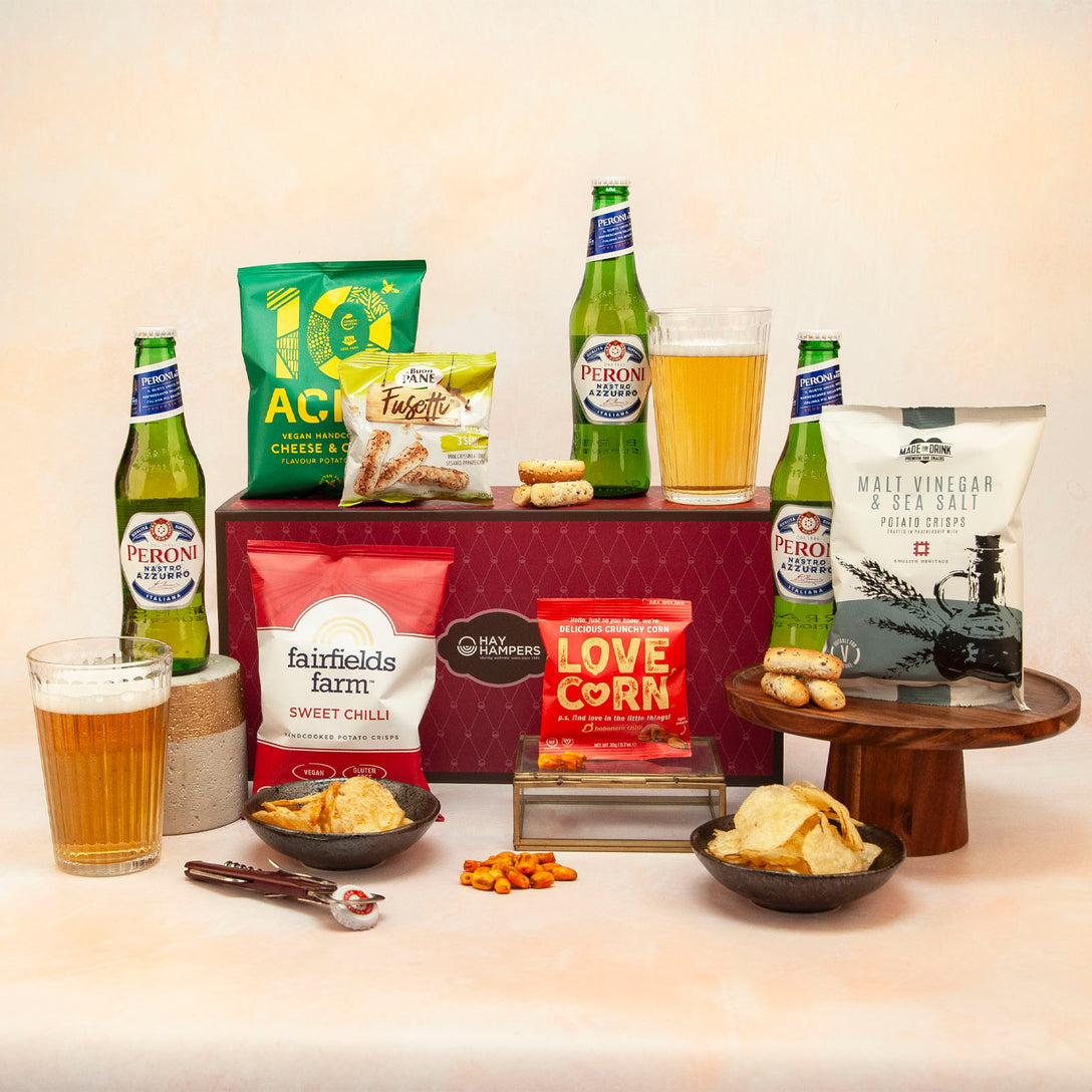Peroni Lager & Bar Snacks Gift
