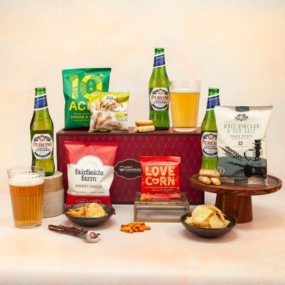 Peroni Lager & Bar Snacks Gift