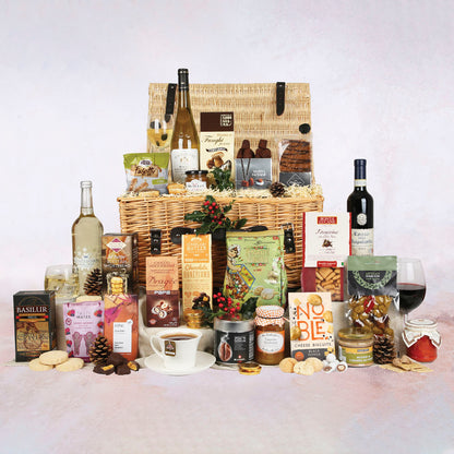 Elegance Hamper in Wicker Basket
