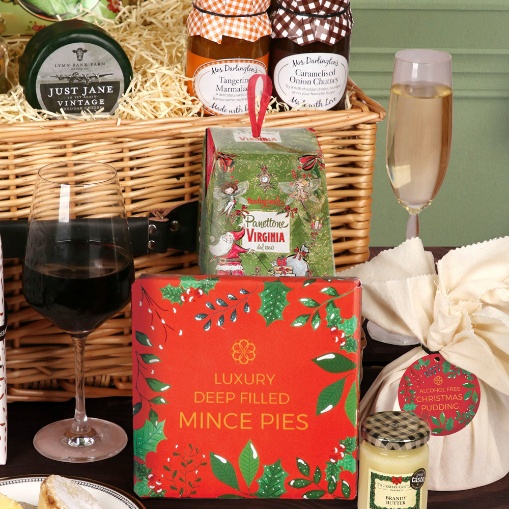 Christmas Cheers - In a Wicker Basket 3