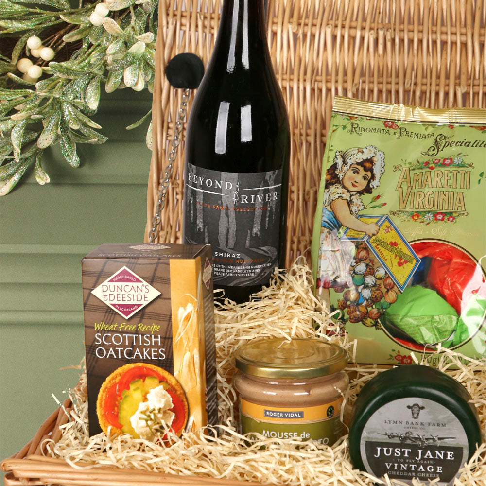 Christmas Cheers - In a Wicker Basket 4