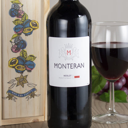 Monteran Merlot in Wooden Gift Box