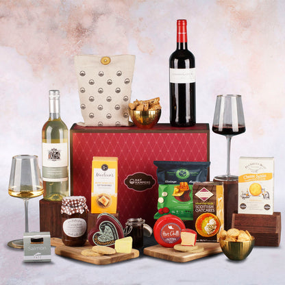 Cheese and Wine Picnic Hamper