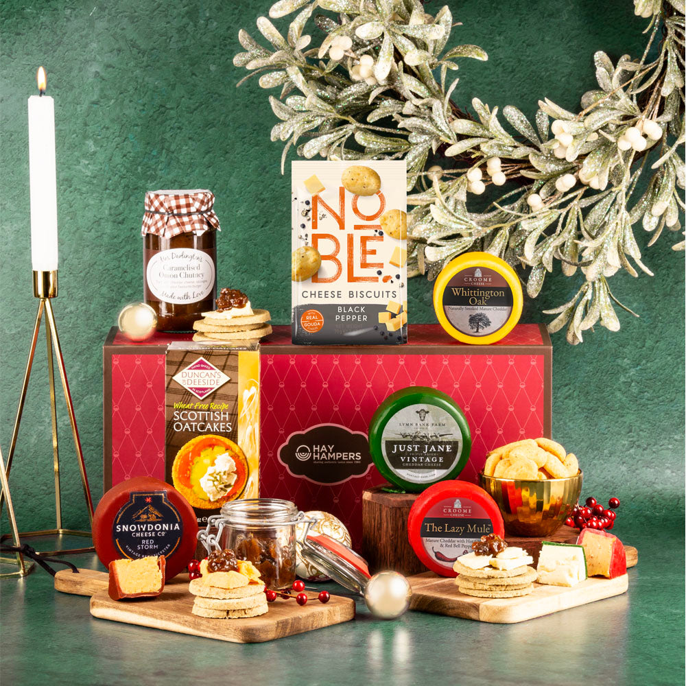 Festive Truckle Quadruple Cheeseboard