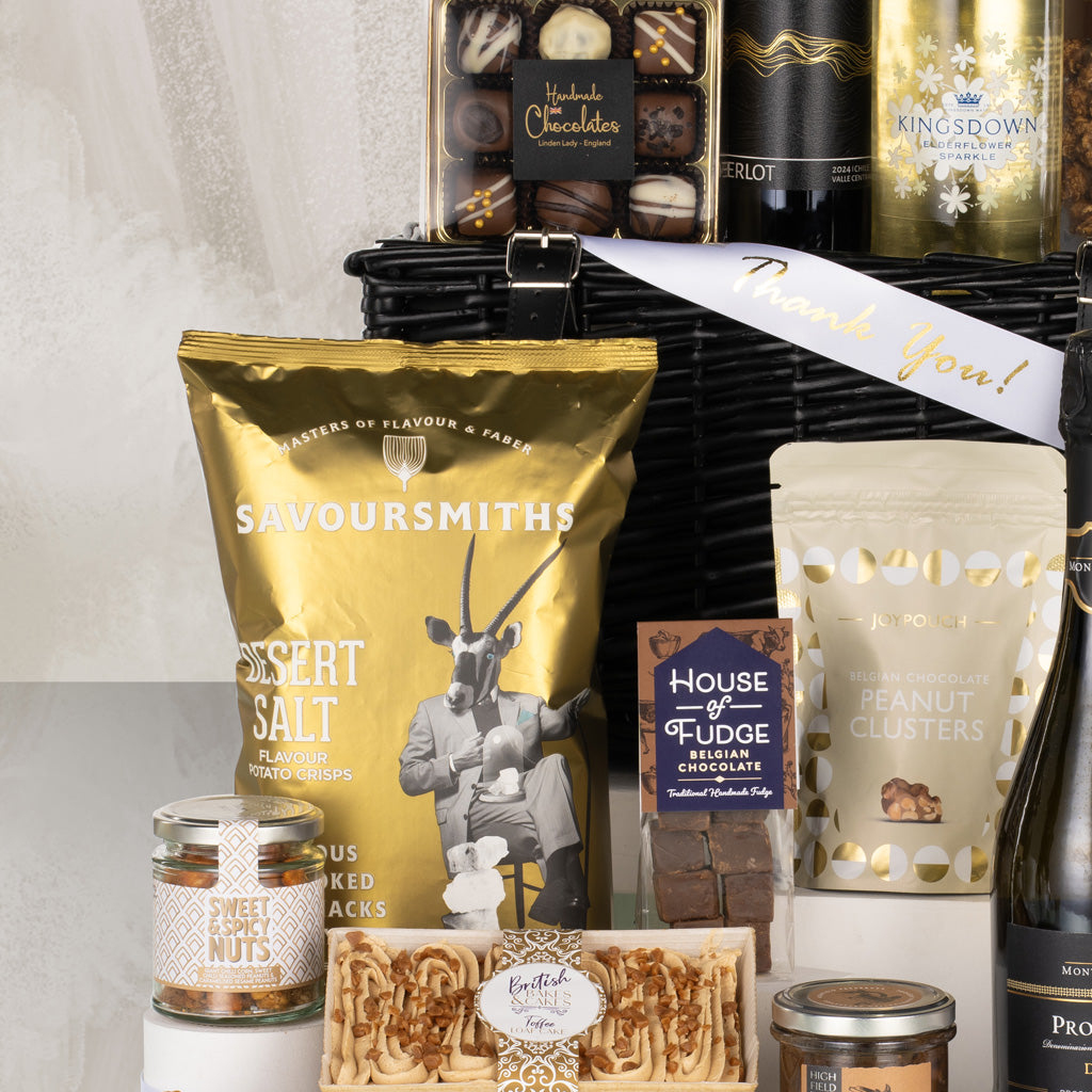 With Thanks Luxury Gift Basket