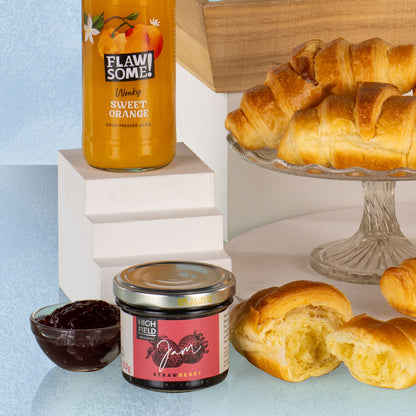 Breakfast in Bed Tray Hamper