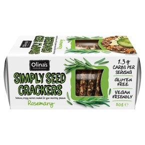 Olina's Seeded Toasts Cranberry & Pumpkin 100g