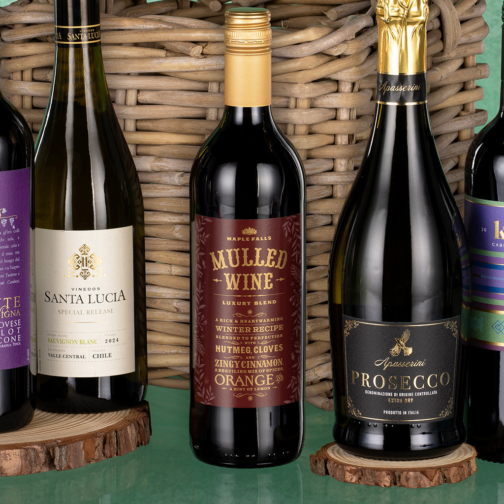 Six Wines Gift Basket
