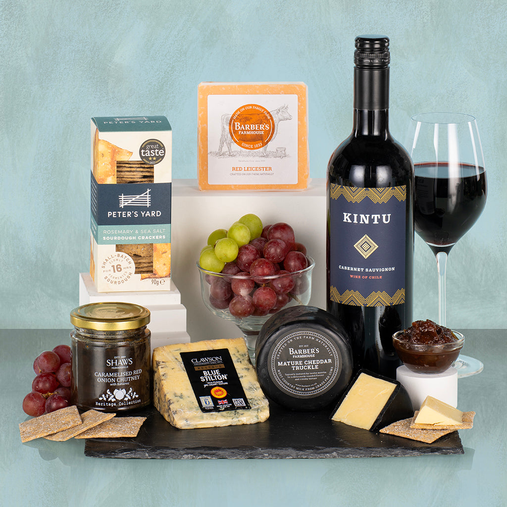 Cheese & Wine Slate Gift