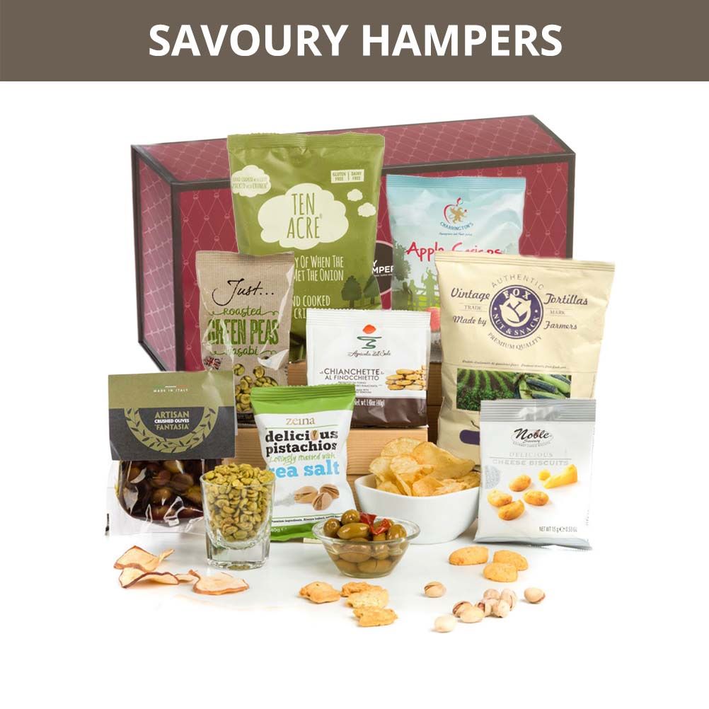 Savoury Hamper Gifts for Businesses - Corporate Hampers