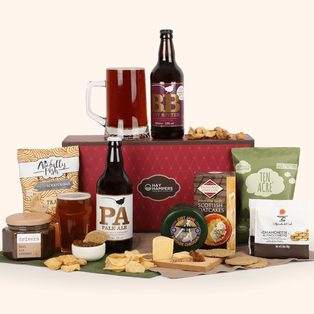 Beer Snacks Cheese Gift for Him