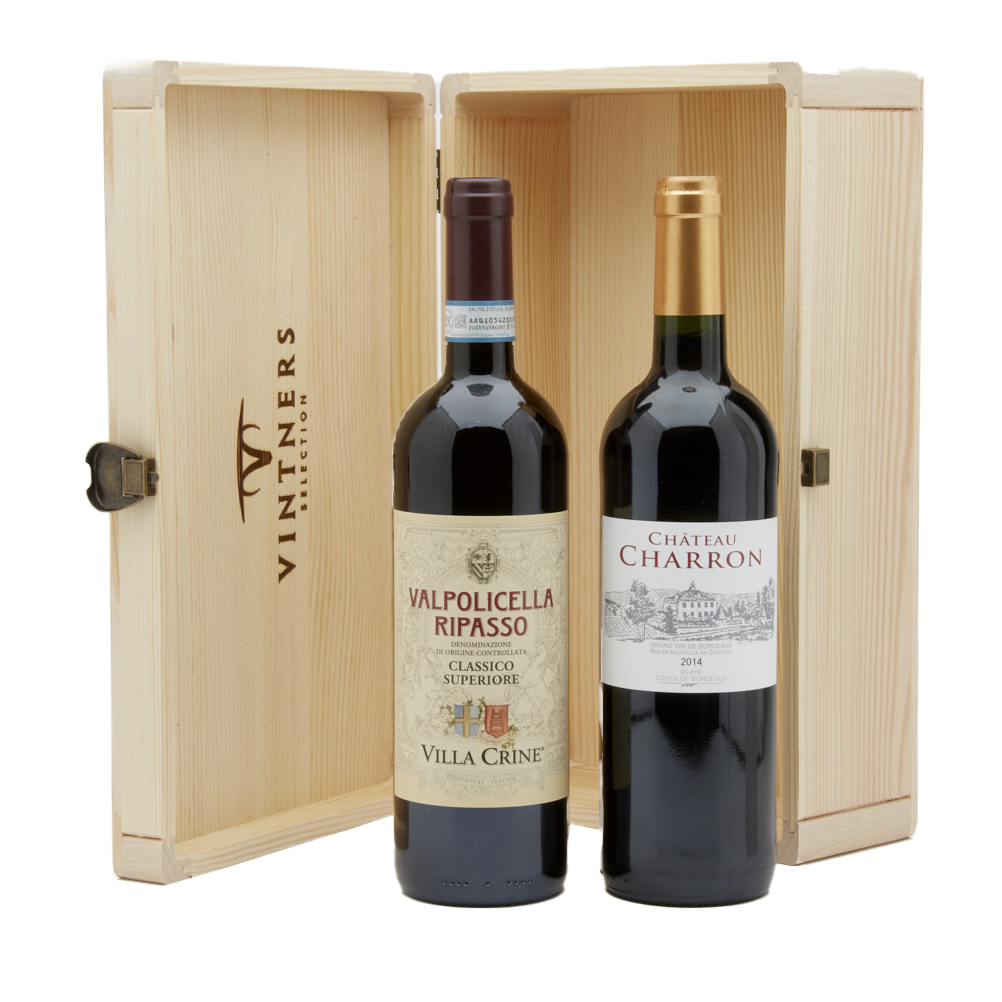 Wooden Wine Case