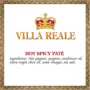 Hot Chilli Pate Tapenade, Villa Reale 180g