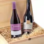 Wine Lover Contemporary Reds Pair in Wood Box