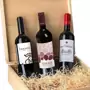 Connoisseur Classic Reds Trio Gift in Wood Box