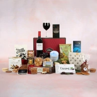 Sweet Treats with Red Wine Hamper