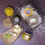 Cheeses, Pickle & Cracker Gift Hamper Basket