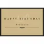 Label - Happy Birthday Prosecco