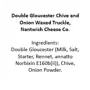 Double Gloucester, Chive & Onion, Nantwich, 200g